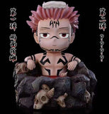 figurine jujutsu kaisen sukuna trone