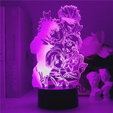 Lampe 3D  Jujutsu Kaisen Les exorcistes fashion violet