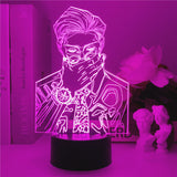 Lampe 3D  Jujutsu Kaisen Kento Nanami violet