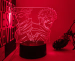 Lampe 3D  manga Jujutsu Kaisen Les exorcistes rouge