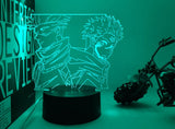 Lampe illusion 3D Jujutsu Kaisen Les exorcistes vert