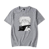 T-shirt Jujutsu Kaisen Gojo Satoru Infini gris