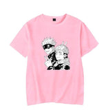 tee shirt Jujutsu Kaisen Gojo Satoru et Yuji Itadori