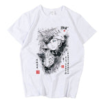 T-shirt Jujutsu Kaisen manga Gojo Satoru Calligraphie