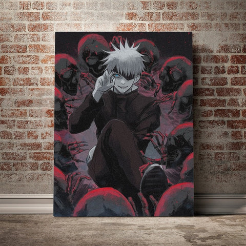 Poster Jujutsu Kaisen Gojo Satoru Fléaux