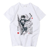 T-shirt Jujutsu Kaisen grande qualité  Megumi Fushiguro Calligraphie