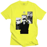 T Shirt Jujutsu Kaisen Gojo jaune japon