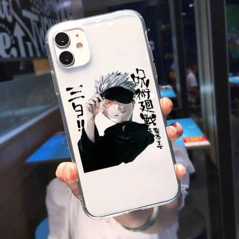 Coque Jujutsu Kaisen iPhone Gojo Satoru Oeil