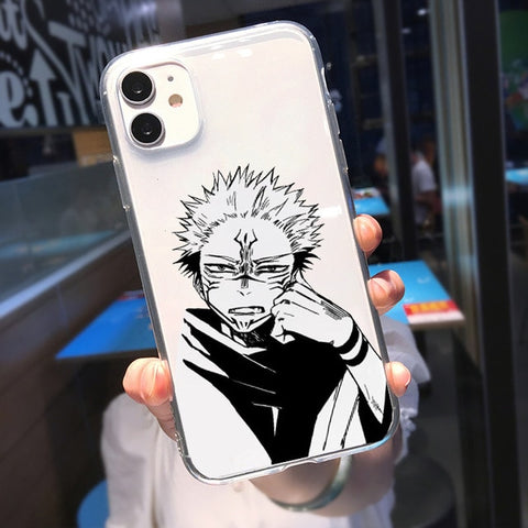 Coque Jujutsu Kaisen iPhone Yuji Itadori Énervé