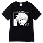 T-Shirt Jujutsu Kaisen Satoru Lunettes Noir You Cryin'