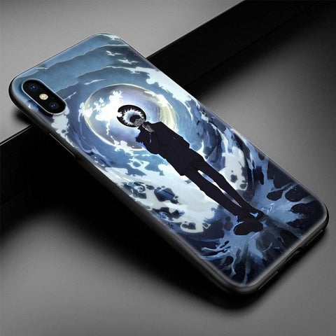 Coque Jujustu Kaisen iPhone Gojo Pouvoir de l'Infini