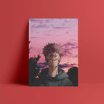 Poster Jujutsu Kaisen Yuji Itadori marques spéciales