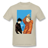 T-shirt Jujutsu Kaisen boutique japonais Yuji et Megumi