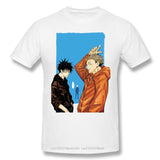 T-shirt Jujutsu Kaisen Anime japonais Yuji et Megumi