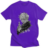 T-Shirt Jujutsu Kaisen Satoru Gojo Violet