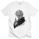 T-Shirt Jujutsu Kaisen Satoru Gojo blanc