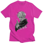 T-Shirt Jujutsu Kaisen Satoru Gojo Fushia