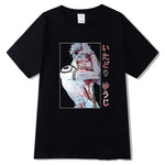 T-shirt Jujutsu Kaisen Sukuna Sanguinaire noir manga