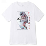 T-shirt Jujutsu Kaisen Sukuna Sanguinaire blanc 