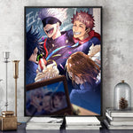 Poster Jujutsu Kaisen Equipe de Satoru Gojo Décoration Intérieur