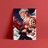 Poster décoration Jujutsu Kaisen Yuji Itadori Réceptacle