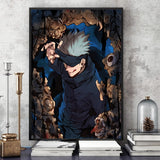 Poster  décoration Jujutsu Kaisen Gojo Satoru