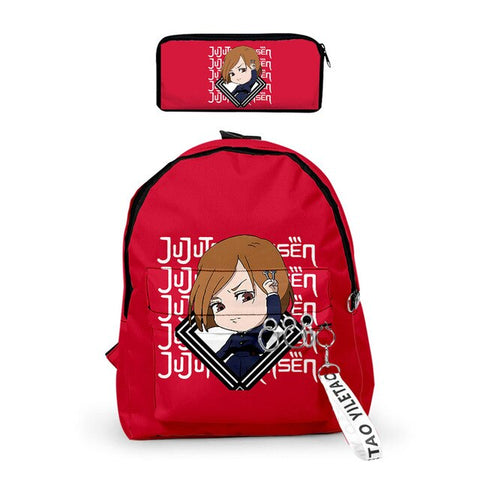 Sac à dos Jujutsu Kaisen Nobara Mignonne