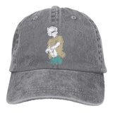 Casquette Jujutsu Kaisen Vintage Satoru Gojo Gris foncé