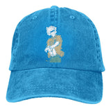 Casquette Jujutsu Kaisen Vintage Satoru Gojo Bleue