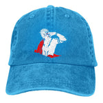 Casquette Jujutsu Kaisen Sukuna Sanglant bleu 