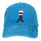 Casquette Jujutsu Kaisen Gojo Cute bleu