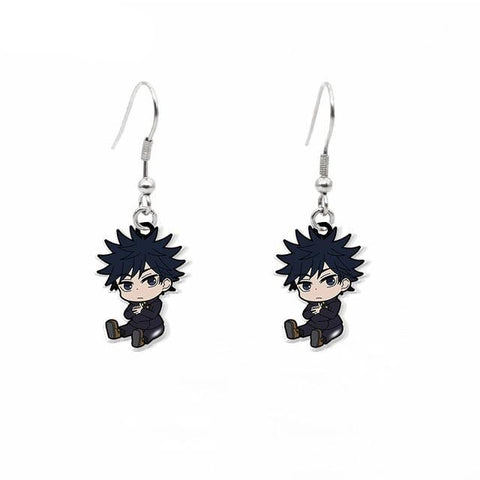 Boucles d'Oreilles Jujutsu Kaisen Megumi fushiguro