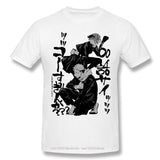 T-Shirt Jujutsu Kaisen Nobara et Yuji blanc