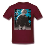 T-shirt Jujutsu Kaisen Itadori générique bordeau