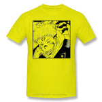 Tee-Shirt Jujutsu Kaisen Yuji et les griffes de Sukuna jaune