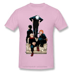 Tee-shirt Jujutsu Kaisen La bande des Exorcistes rose