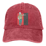 Casquette Jujutsu Kaisen Gojo générique rouge haut qualité