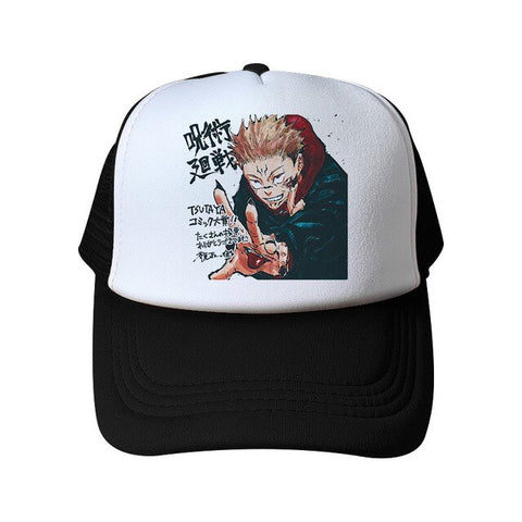 Casquette Jujutsu Kaisen Sukuna Fléau Classe S