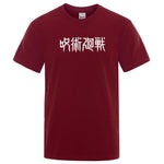 T-shirt Jujutsu Kaisen Logo 100 % coton 